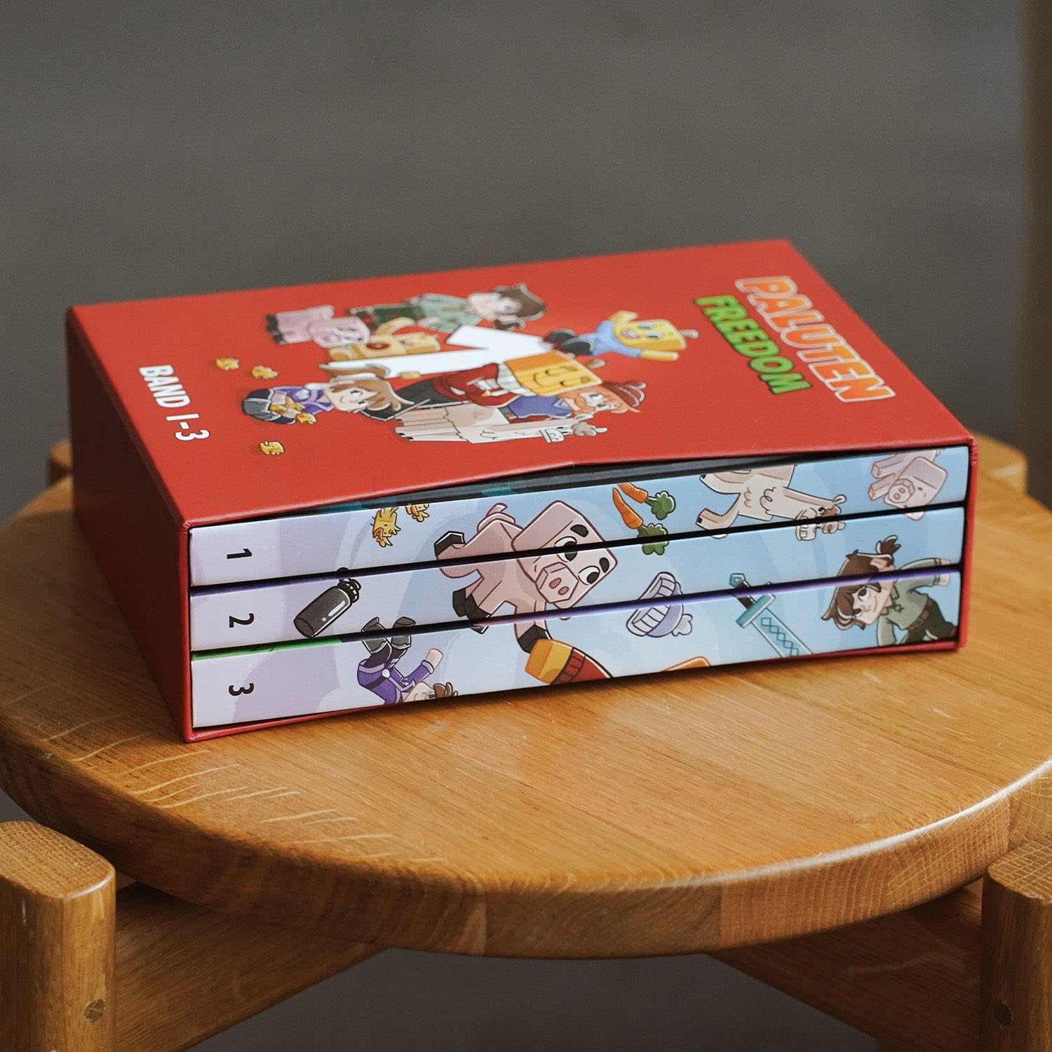 Paluten-Freedom-Schuber: Sonderausgabe Band 1 bis 3 zum Sammeln von Paluten