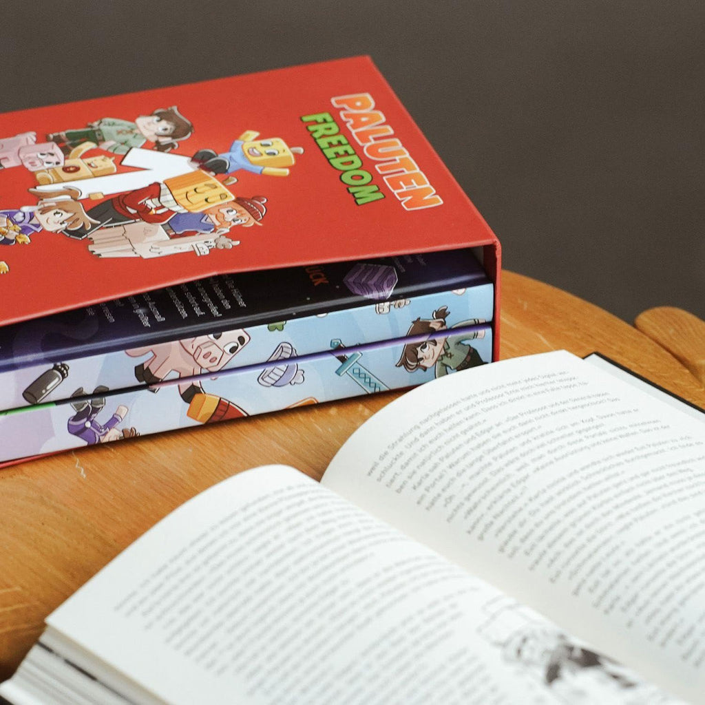 Paluten-Freedom-Schuber: Sonderausgabe Band 1 bis 3 zum Sammeln von Paluten