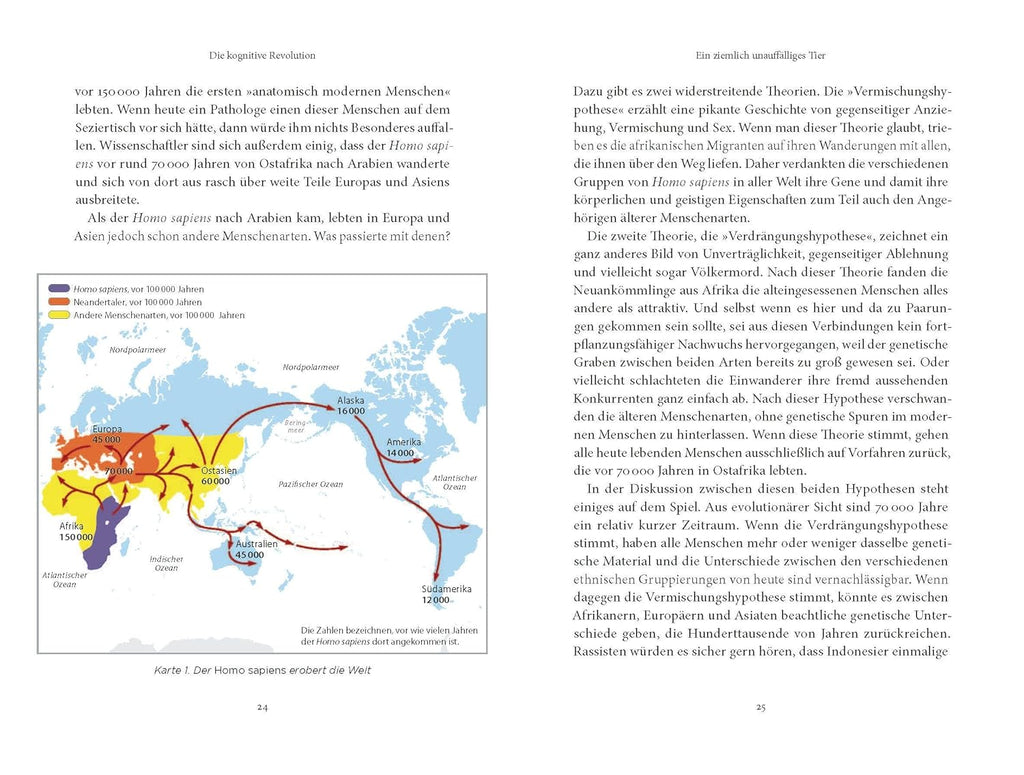 Eine kurze Geschichte der Menschheit – Yuval Noah Harari – Illustrierte Hardcover-Ausgabe – Neu