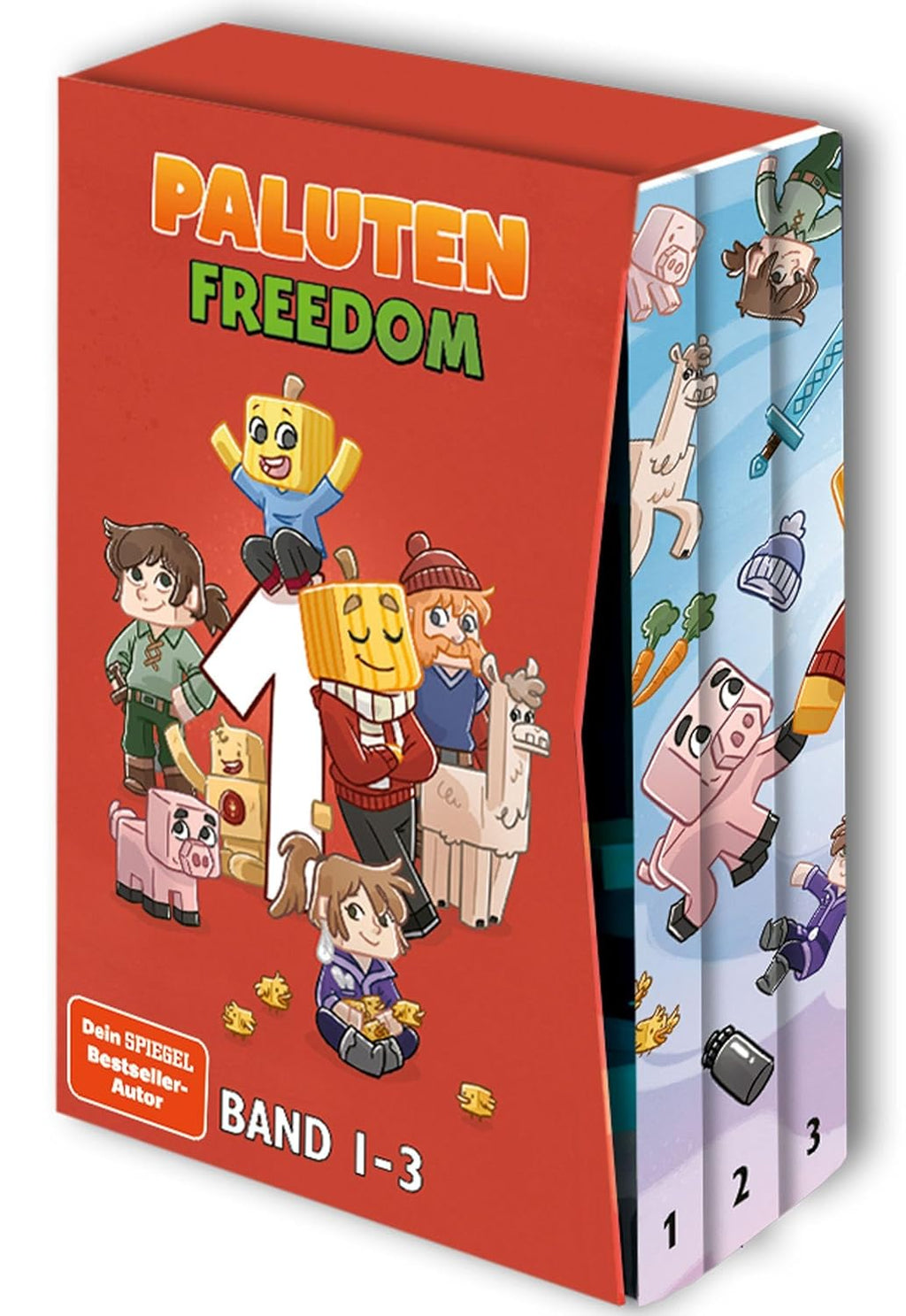 Paluten-Freedom-Schuber: Sonderausgabe Band 1 bis 3 zum Sammeln von Paluten