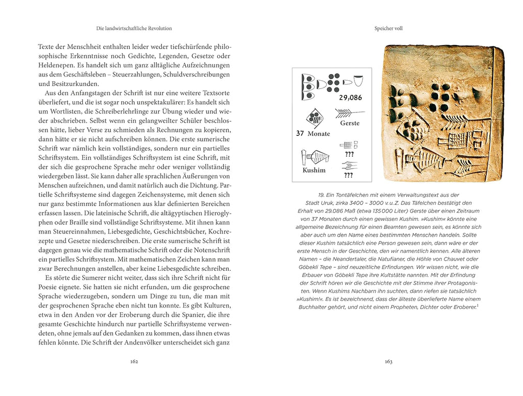 Eine kurze Geschichte der Menschheit – Yuval Noah Harari – Illustrierte Hardcover-Ausgabe – Neu