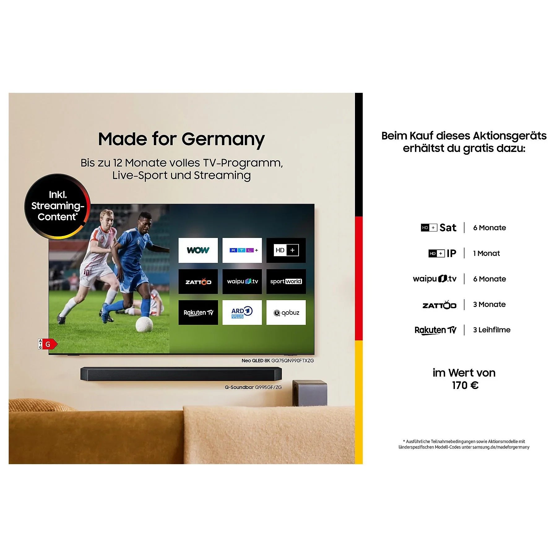 SAMSUNG GU55U8079F 55" Crystal UHD 4K Smart TV (LED, HDR10+, Tizen)