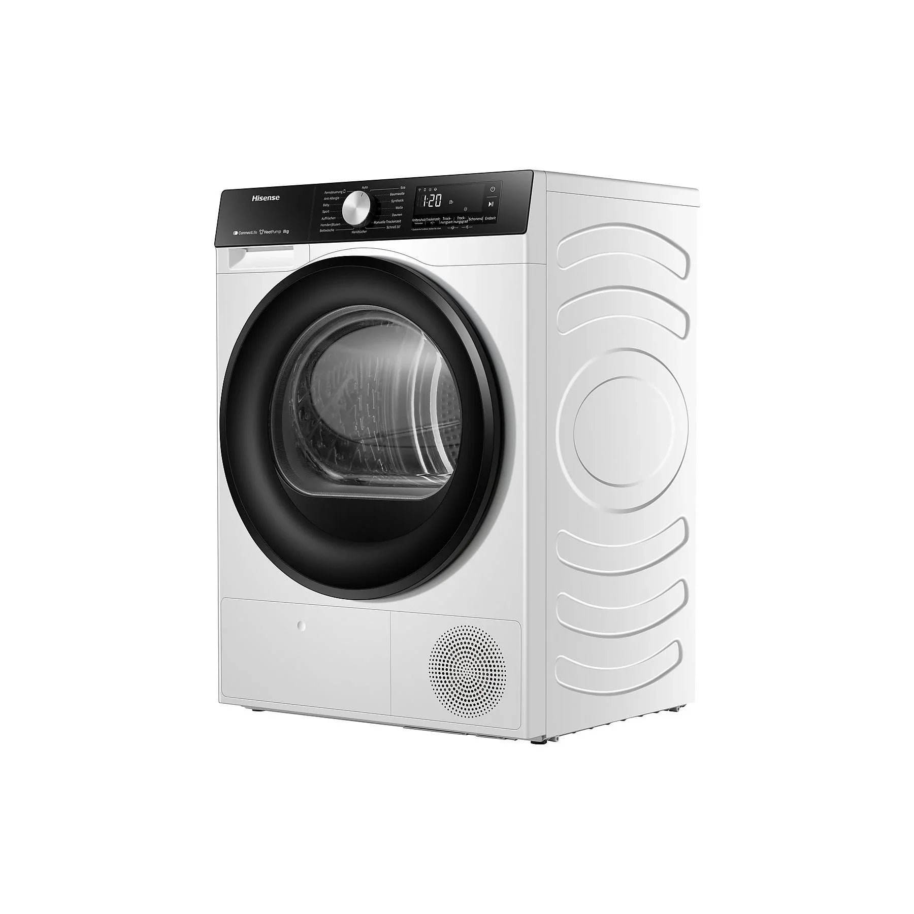 HISENSE DH3S802BW3 Wärmepumpentrockner (8 kg, Weiß)